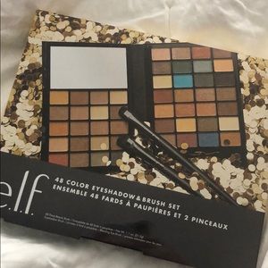 e.l.f. 48 color eyeshadow and brush set